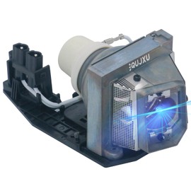 QUJXU for 1610HD /1510X Replacement Projector Lamp with Housing for DELL 330-6581/725-10229 /1610X /KFV6M Replacement Lamp