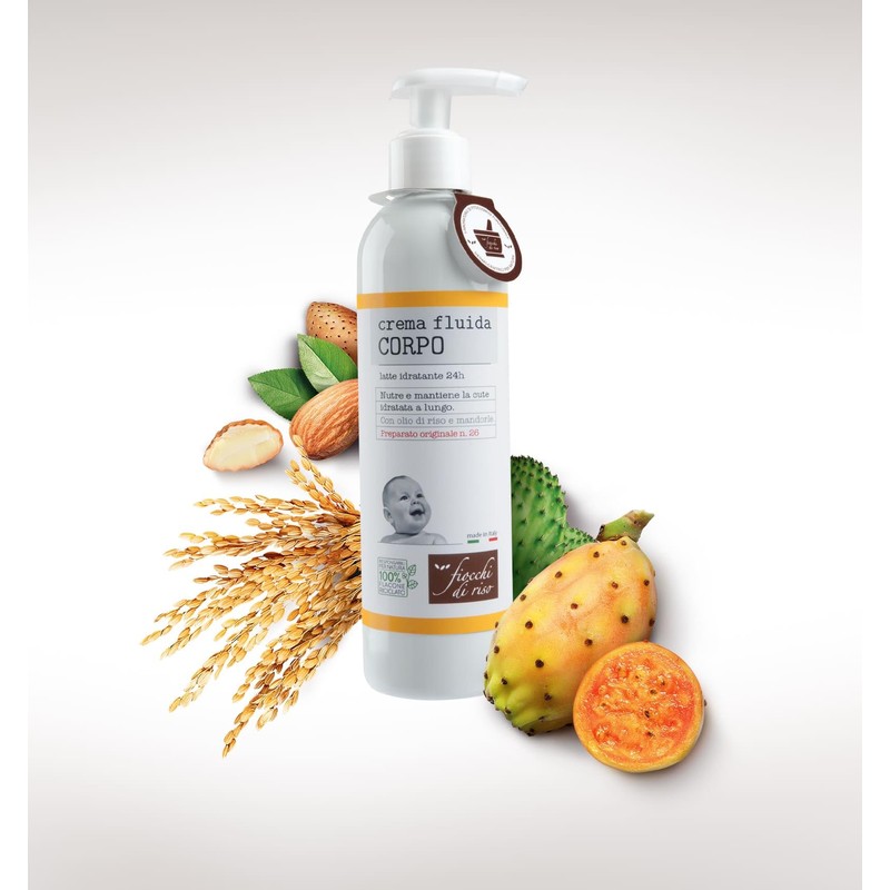 Fiocchi di Riso - Crema fluida CORPO - 240ml -