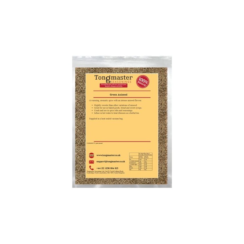 Green Aniseed - Anise Seeds - 100g