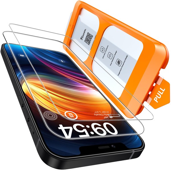 TOCOL TOCOL for iPhone 12 Screen Protector [Military Grade Shatterproof]