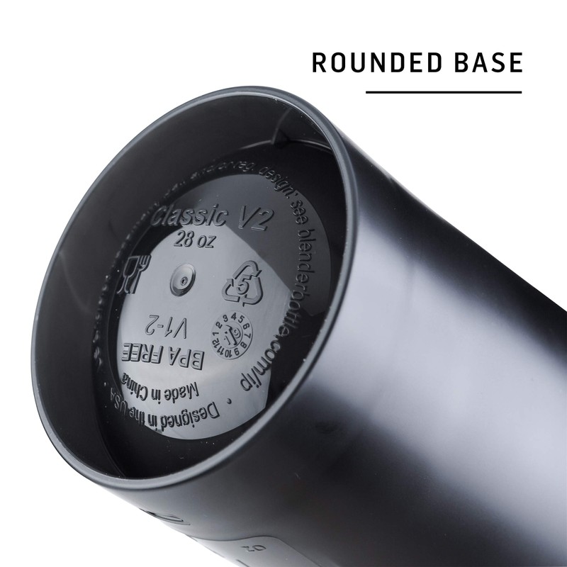 BlenderBottle Classic V2 Shaker Bottle Perfect for Protein Shakes and