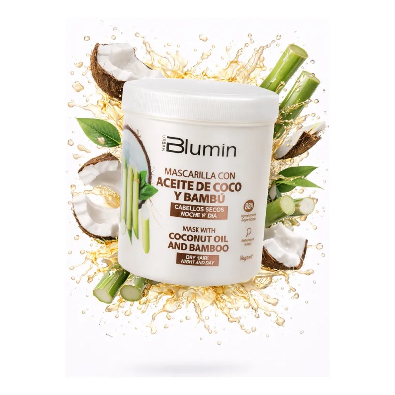 Mascarilla Nutritiva Blumin Aceite De Coco Y Bambú Orgánico