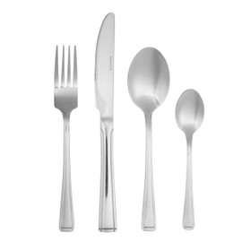 Salter BW02844 Elegance Buxton 16 Piece Cutlery Set, Stainless Steel, 15 Year Guarantee