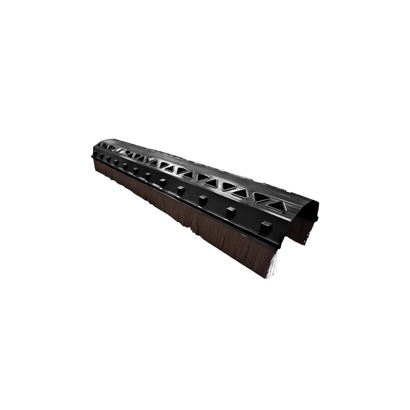 Decket Ridge ventilation with brush, fan against moisture, dust and
