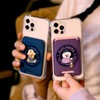 Design Skin (신세계김해점)( 유니버셜 ) 자수 포켓 (와펜) - 캠핑/바이올렛/비숑