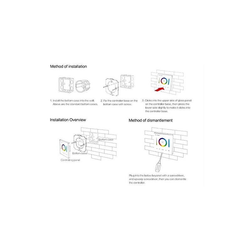 LIGHTEU, Smart Panel Controller P3 Smart Panel LED Controller RGB
