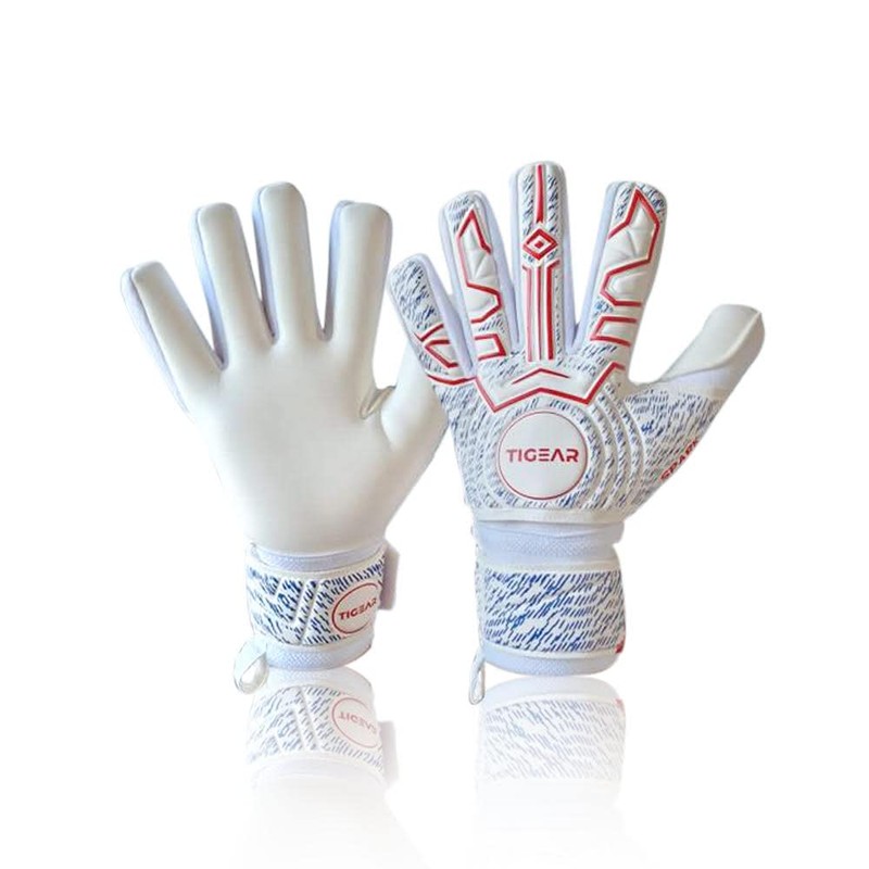 TIGEAR Spark Series Adult Goalkeeper Gloves with Durable German Latex,