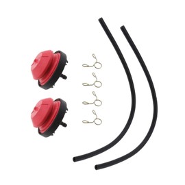 ECSiNG Lawnmower Primer Piston Pumps Fuel Pump Clamp Kit 570682 570682A 751-10639 Primer Assembly 2 Sets