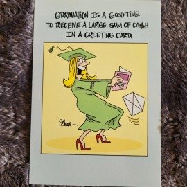 Leanin’ Tree Leanin Tree Greeting Card - Graduation