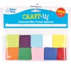 Baker Ross EV2752 Mini Rainbow Tissue Paper Squares (Pack of