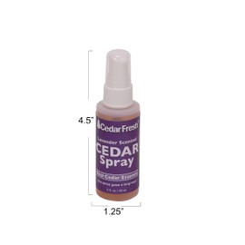 Household Essentials CedarFresh 84802 Cedar Power Spray with Lavender Essence Scent | Protects Closets | Restores Scent to Cedar Wood Accessories | 2 fl. oz., Purple