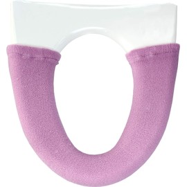 Etoffe Toilet Seat Cover, For Toilets With Wash/Heating Features, Pink