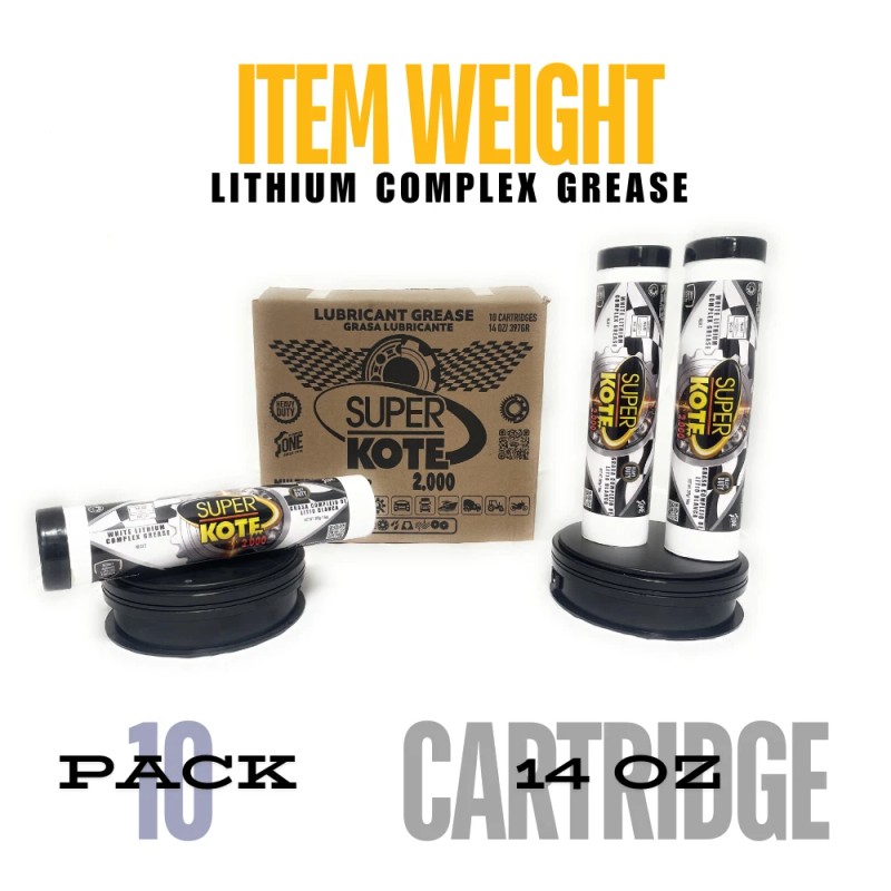 superkote 2000 Cartridge for Grease Gun Superkote 2000/ Lithium Complex