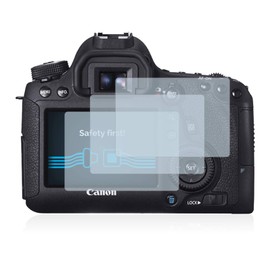 Savvies 6 Pack Screen Protector compatible with Canon EOS 6D Protection Film Clear