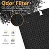 4 Packs PR1 Pet Mode Replacement Filter Compatible with MOOKA