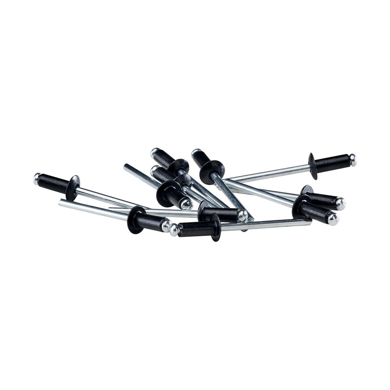 Rapid Blind Rivets Aluminium Black Diameter 4.8 mm 6-9 mm