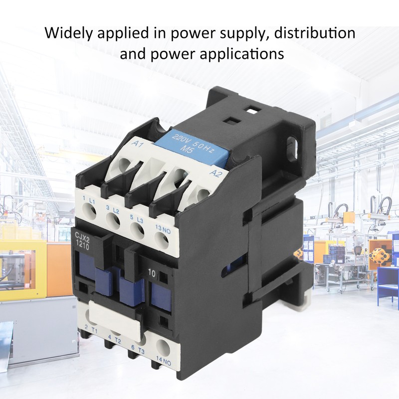 AC Contactor Normally Open Circuit Load Control Switch Controller 12A