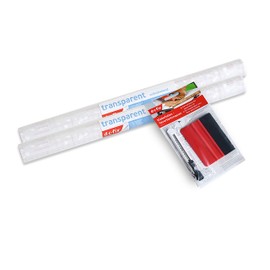 d-c-fix 346-0276-2PKA Self-Adhesive Privacy Glass Window Film, 17" x 78" Roll, Pearl, 2-Pack with Applicator