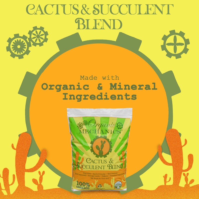 FLORAL Cactus and Succulent Potting Soil, 8 QT