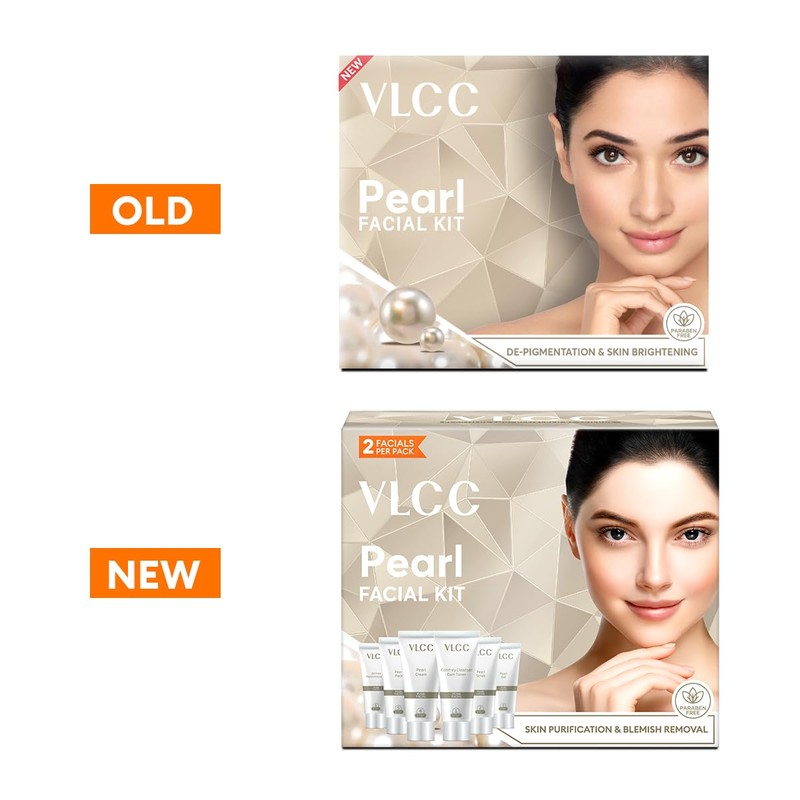 VLCC Natural Sciences Pearl Facial Kit | 60 Gram (2.11