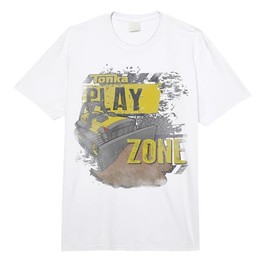Tonka Construction Play Zone Loader Logo Comfort Colors Adult Heavyweight T-Shirt