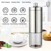Hand Crank Coffee Grinder Multifunctional Stainless Steel and Ceramic Manual