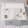 Umora Plush Decorative Air Conditioner with Velcro Lace Curtain, Air