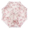 Honeystore Flower Print Vintage Parasol Anti-UV Folding Lace Embroidery Umbrella