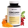 Berberina + Cúrcuma 180 Cápsulas Veganas Apoyo Cardiovascular homodeus