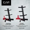 CAP Barbell Olympic Plate Tree Storage Rack for Weights and