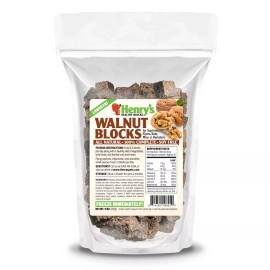 Henry's Pets Walnut Blocks - Food for Squirrels, Flying Squirrels, and Chipmunks