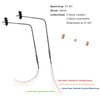 Evemodel Set of 2 Track H0 1:87 Right Traffic Light