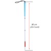 90 cm blind long stick, white stick, folding long stick
