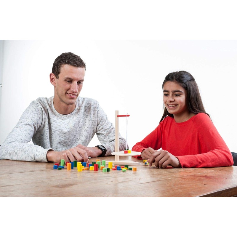 Engelhart - Hölzernes Geschicklichkeitsspiel im Waagendesign - 340916