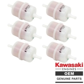 Kawasaki Genuine Kawasaki 49019-0031 Fuel Filter for Most Kawasaki Engines - 6 PACK