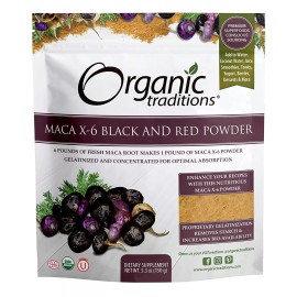 Black and Red Maca Powder Maca peruana negra maca orgánica Salud cardiovascular Estado ánimo saludable ys