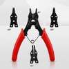 AIMALL 4In1 Circlip Plier Set Combination Snap Ring Plier Retaining