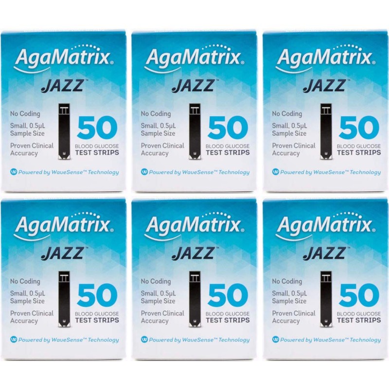 WaveSense JAZZ Test Strips - 50 Pack