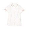 Laura Ashley LW803-12 Women's Nurse Jacket, off white/america pink