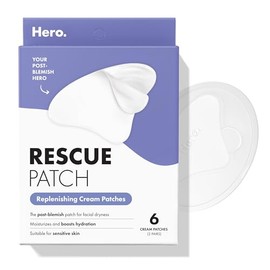 HERO COSMETICS Parche de rescate: el parche de crema hidratante para la piel posterior a las imperfecciones. Proporciona humedad instantánea e hidrata