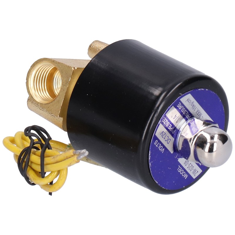 Electric Solenoid Valve Small Normally Closed for Water Air Diesel