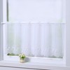Joyswahl Jasmine, Voile Bistro Short Curtains with Eyelets