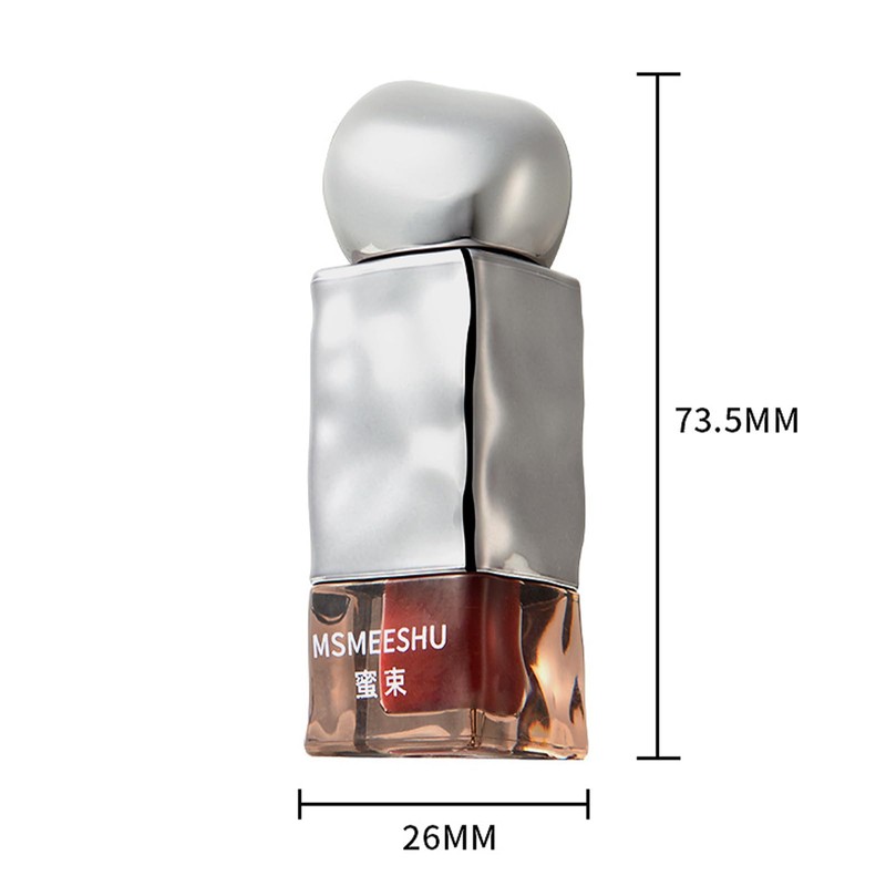 DSMDAISIMAN Lip Tint Metallic Red Brown with Fine Pearls, Glossy