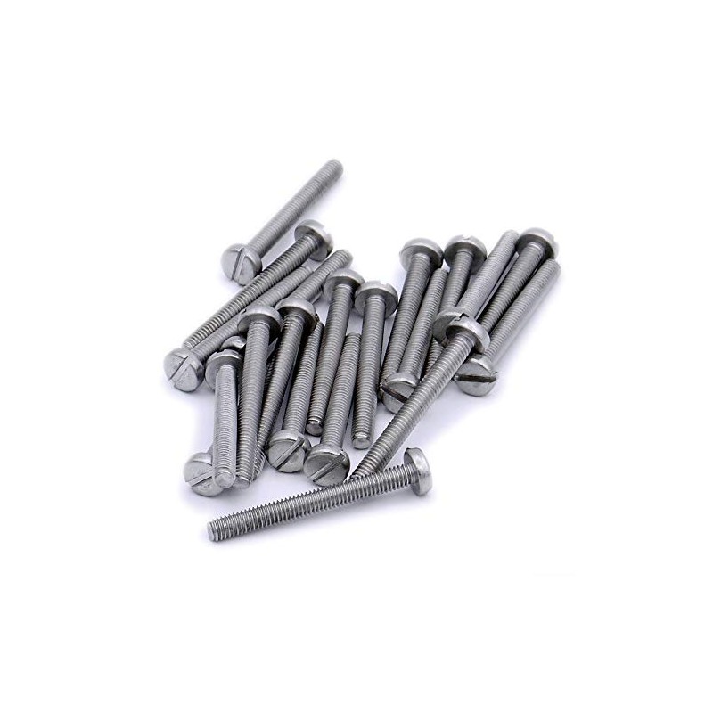 M2 (2mm x 14mm) Slot Pan Machine Screw (Bolt) -