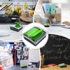 2 Pcs Pop Up Sticky Note Dispenser Acrylic Small Sticky