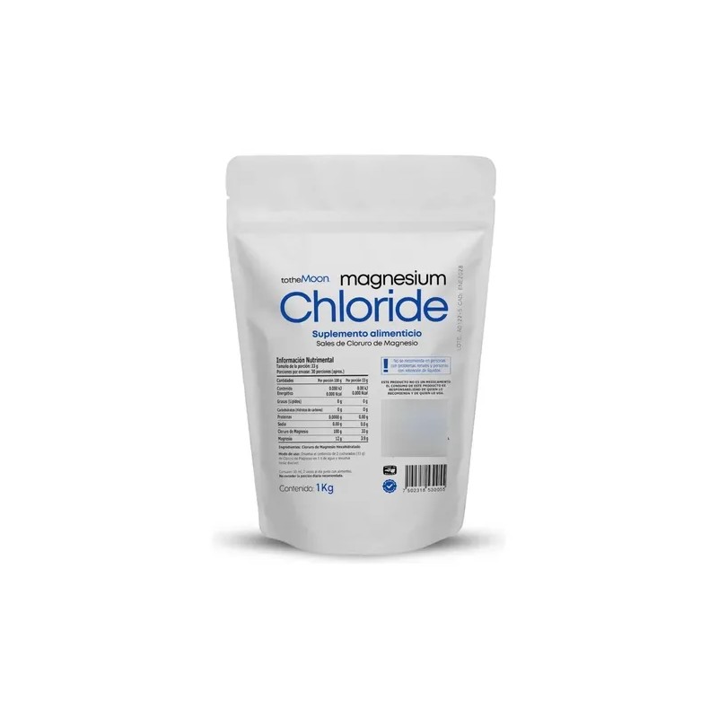 Cloruro De Magnesio Usp 3 Kg Tothemoon
