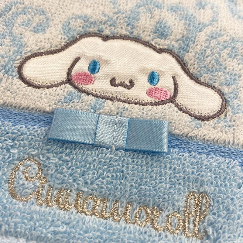 Marushin 3005060300 Mini Towel Sanrio Cinnamoroll, Fleur Blue, Cute