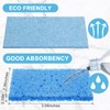 Zhengmy 100 Pieces Kitchen Sponge Bulk Natural Sponges for Dishes