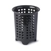 Zeal G231T Melamine Cutlery Drainer/Utensil Pot Dark Grey, 14 x