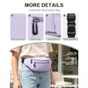 Rosoz Riñonera para hombres y mujeres, bolso ligero para cinturón,